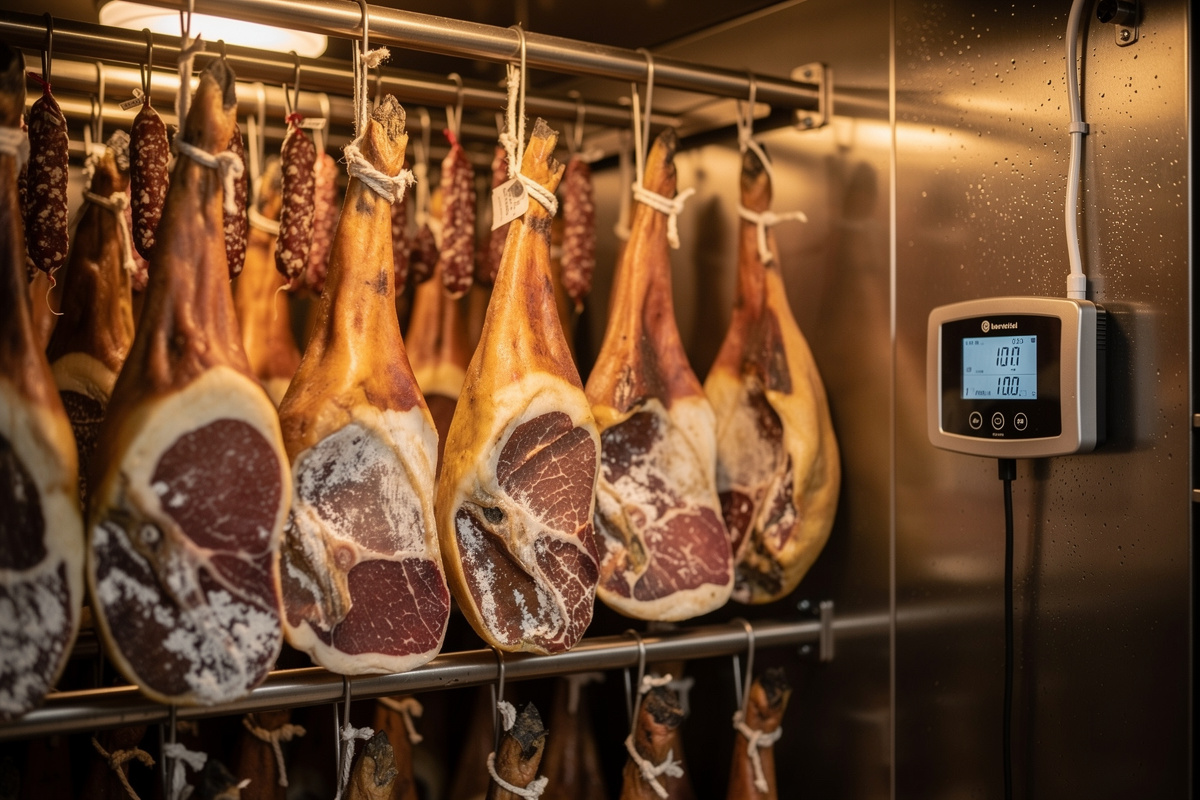 Smart Temperature and Humidity Sensors for Curing Chambers: Setup, Logging, and Calibration