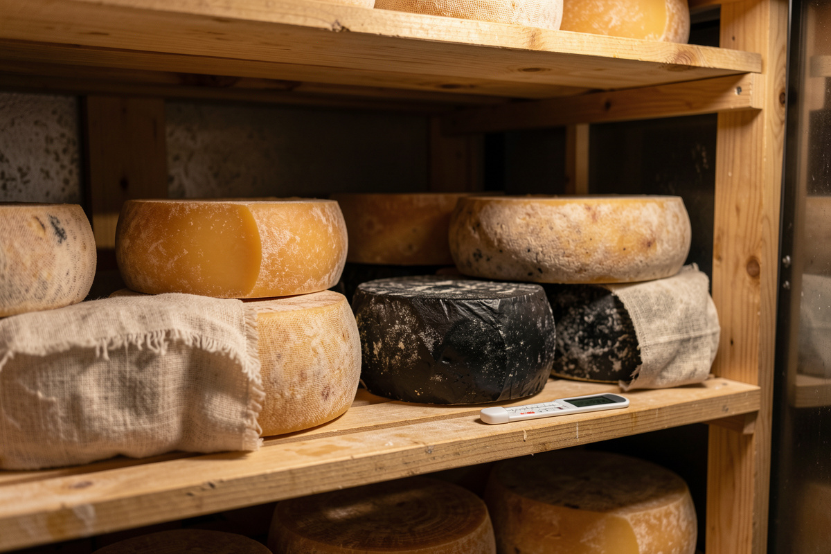 Aging Cheddar and Hard Cheese at Home