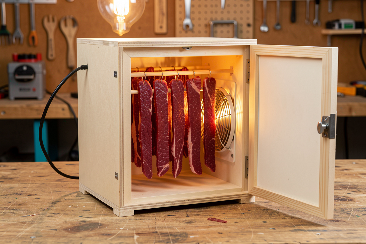 Biltong Box Design and Build Guide: Bulb, Fan, Vents