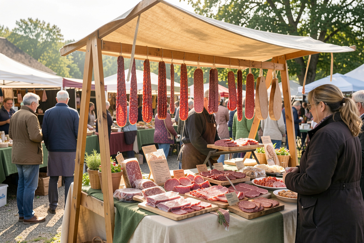 Farmers Market for Charcuterie: Stall, Cold Chain & Rules