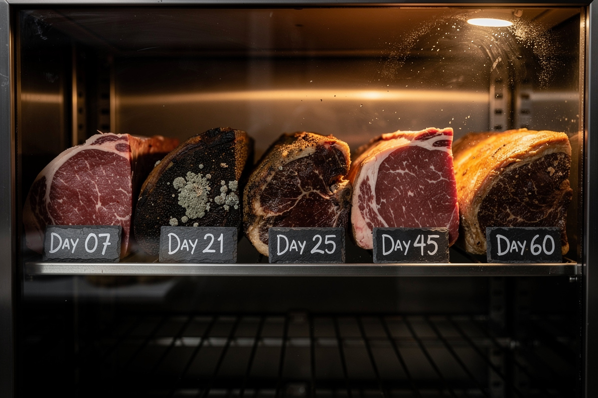 How Long to Dry Age Beef: 21, 35, 60, and 100 Days