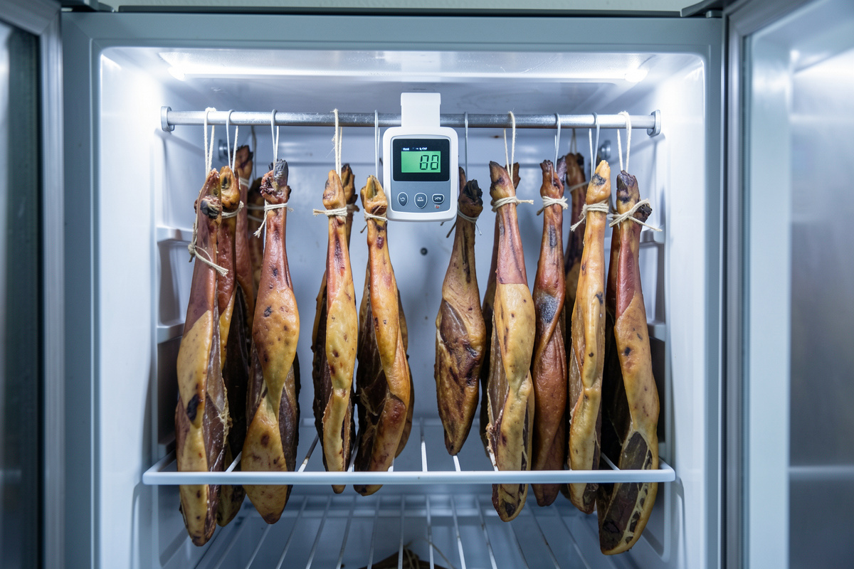 Prosciutto Drying Room Conditions: Temp, Humidity, Airflow