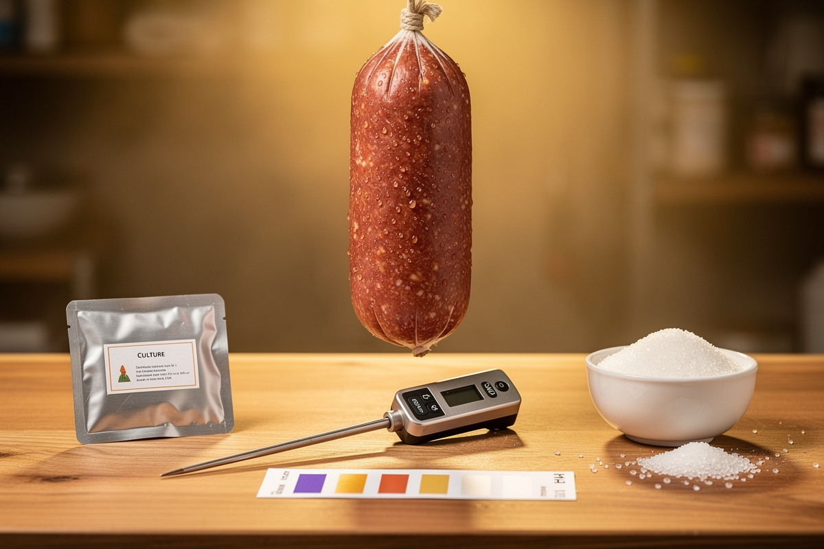 How to Ferment Salami Without a pH Meter (Safely)