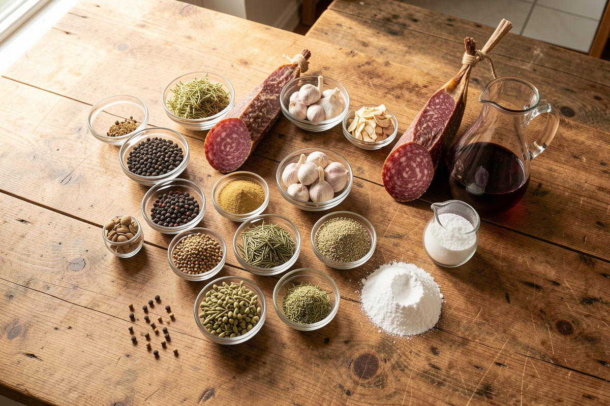 The Charcuterie Spice, Seasoning & Binder Guide