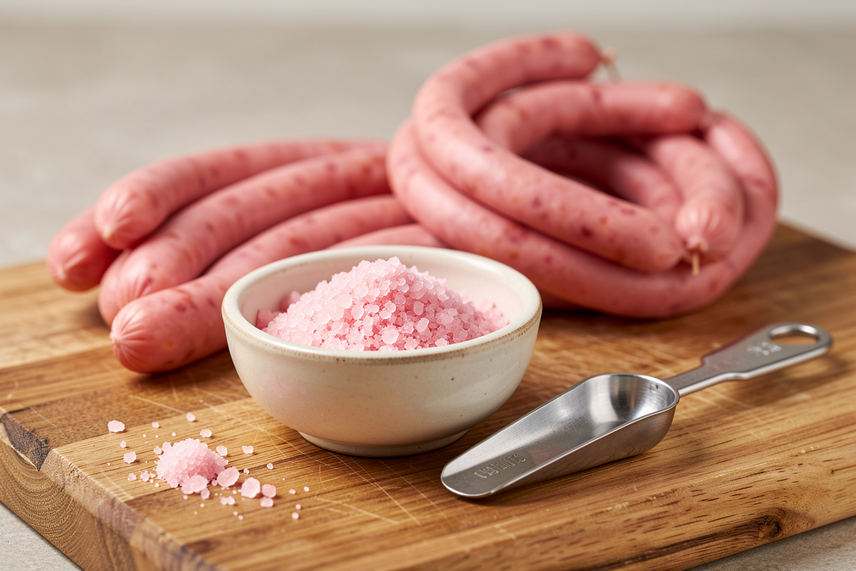Do Cooked Sausages Need Cure #1? When Pink Salt Belongs in the Bind